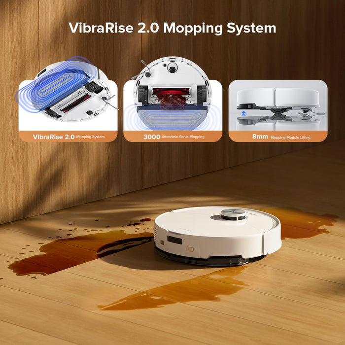 roborock q10 s5 robotstofzuiger en -dweil met automatisch leegmakend laadstation