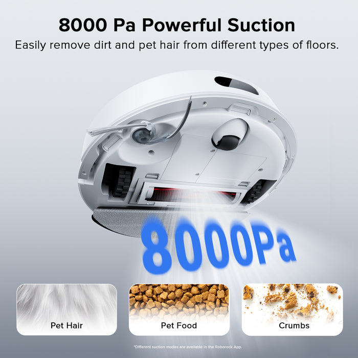 roborock q7 l5 robotstofzuiger en -dweil met 8000 pa zuigkracht