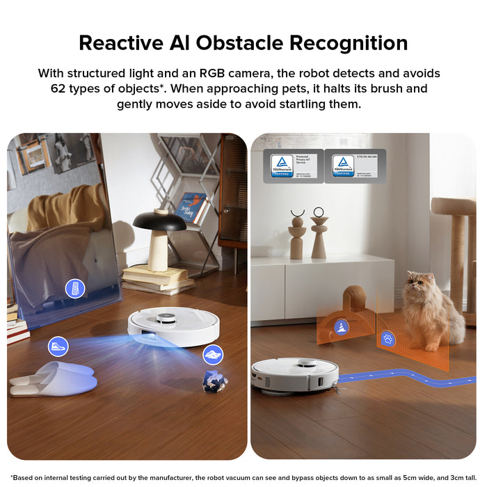 roborock qrevo edge robotstofzuiger met multifunctioneel laadstation 3.0 verbeterde versie van de qrevo master
