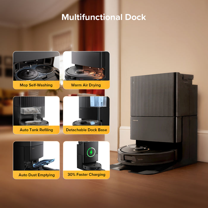 roborock qrevo s5v robotstofzuiger met multifunctioneel laadstation verbeterde versie van de qrevo pro