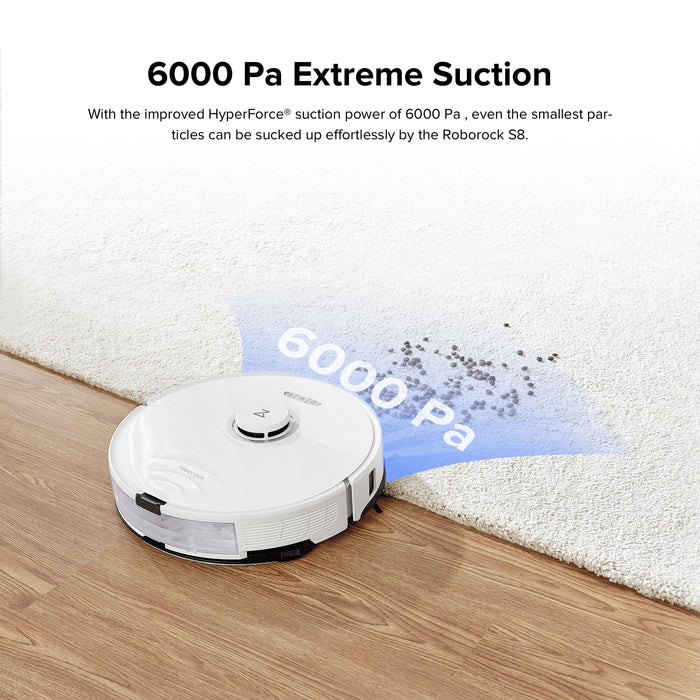 roborock s8 robotstofzuiger met sonische dweilfunctie