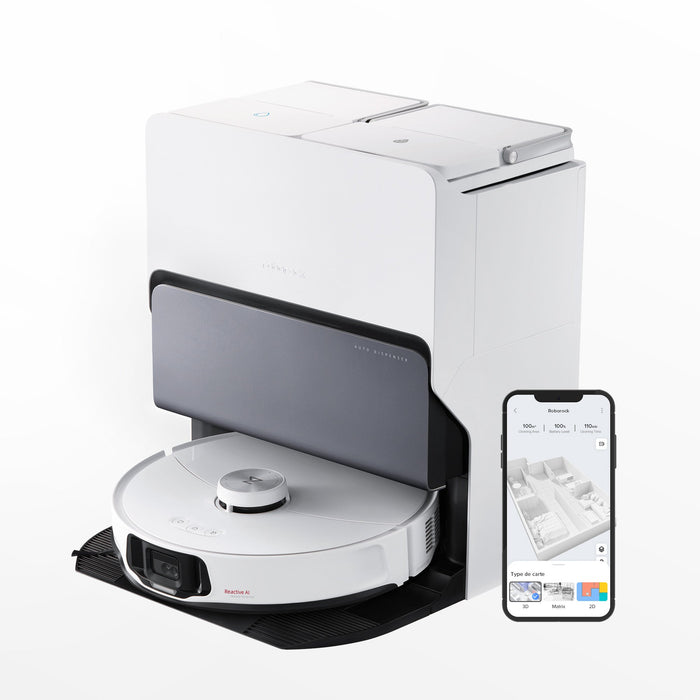 roborock s8 maxv ultra met 8-in-1 rockdock ultra