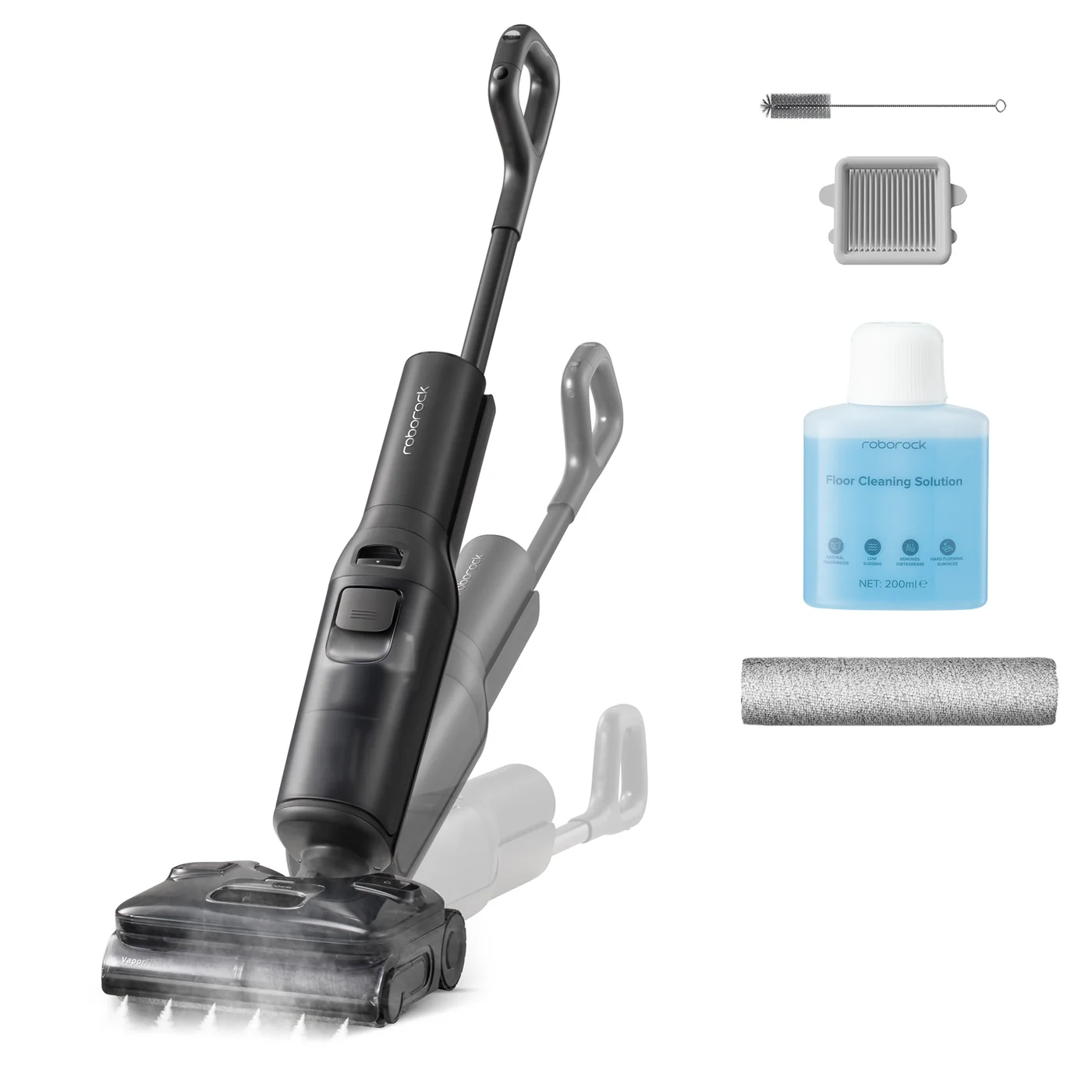 roborock f25 stoom nat- en droogzuiger met stoom en hoge temperatuur se